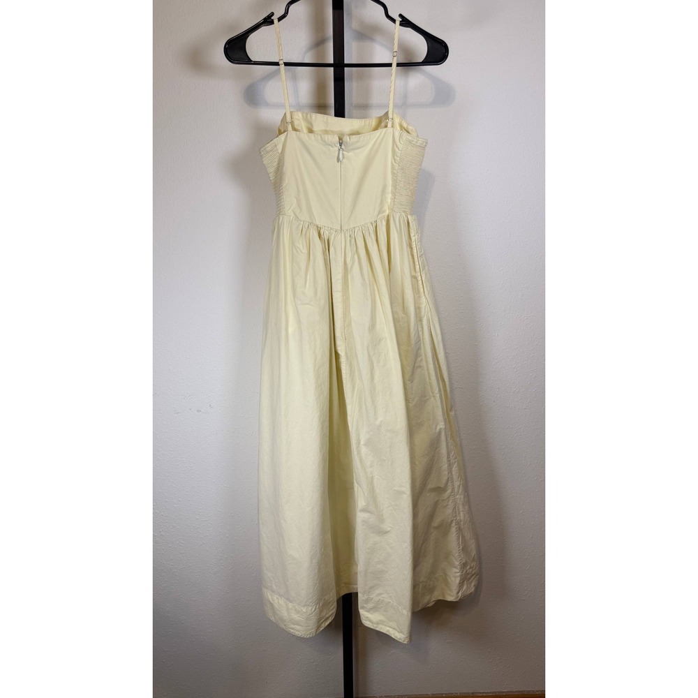 Yellow Ronny Kobo Yellow Corset Midi Dress Size(4) - Picture 4 of 6